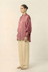 Brick Red Kaftan Blouse