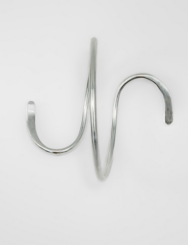 Dramatic Turn Bracelet - Silver