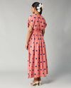Red Helene Dress