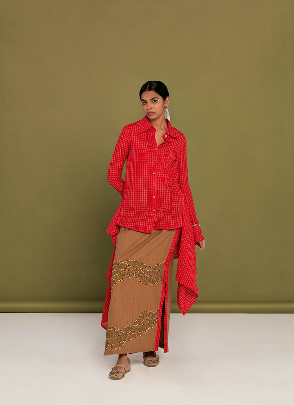 Harini top and skirt set