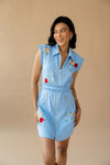 Blue Short Dress