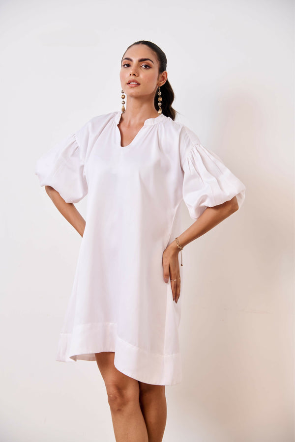 White Short Party Dress