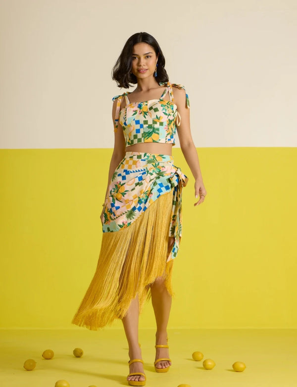Sorrento corset co-ord set