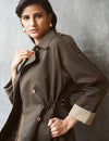 Logus Premium Quest Cotton Double-Breasted Trench Coat