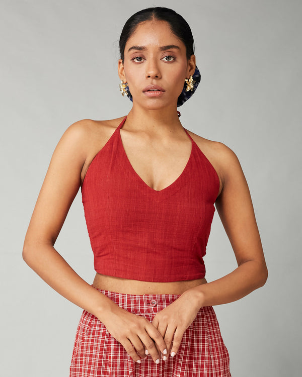 Red Suri Co-ord Set