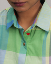 Leonora Multicolor Handwoven Checks Shirt