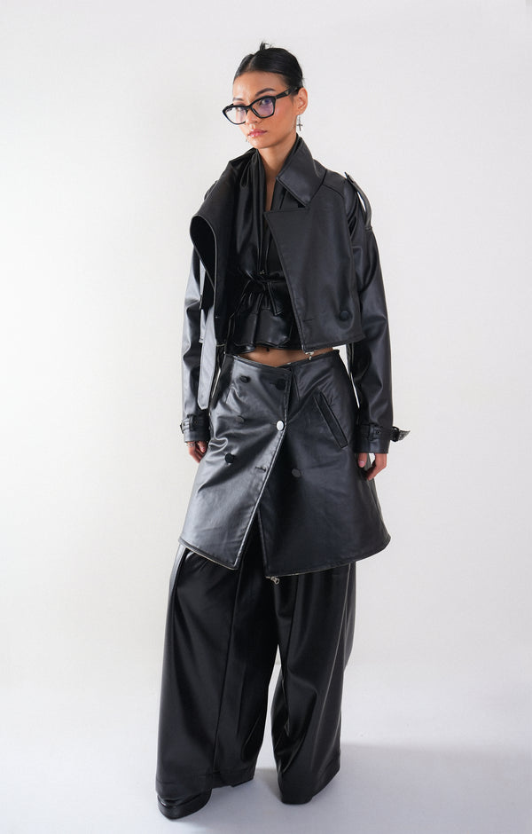Reform Leather Trench Coat