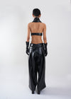 Glitch Leather Co-ord Set