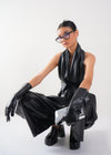 Glitch Leather gloves