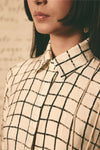 ATBW - AN Bookmark Grid Kurta with Grid Pants