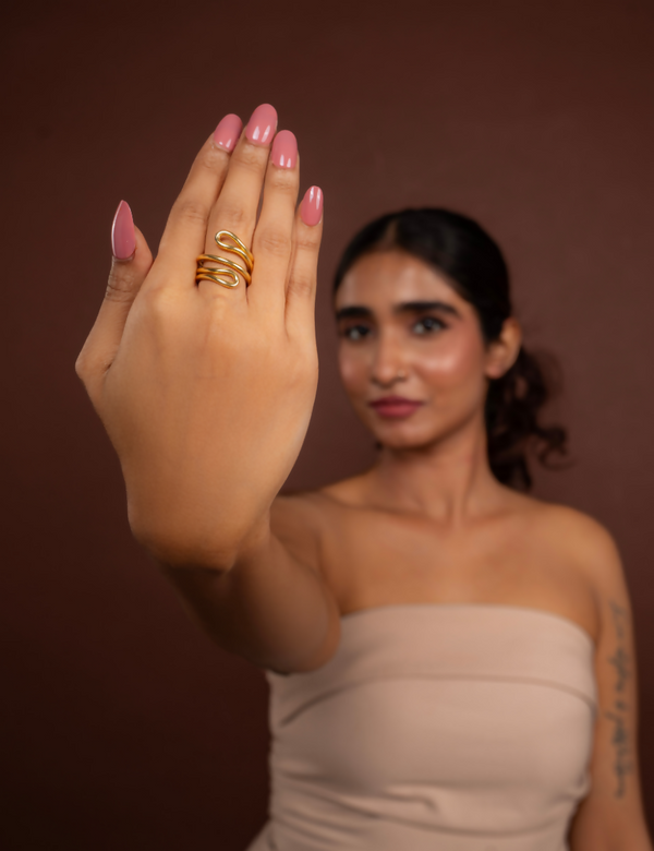 Beautifully Tangled Ring