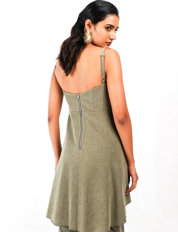 SAGE DRIFT CORSET TOP