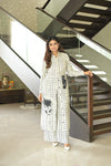 ATBW - AN Bookmark Grid Kurta with Grid Pants