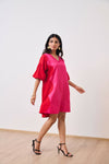 Red & Pink Short Party Dress