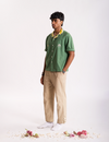 The Vasuki Shell Shirt - Green