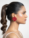 Macro Heart stud Earrings