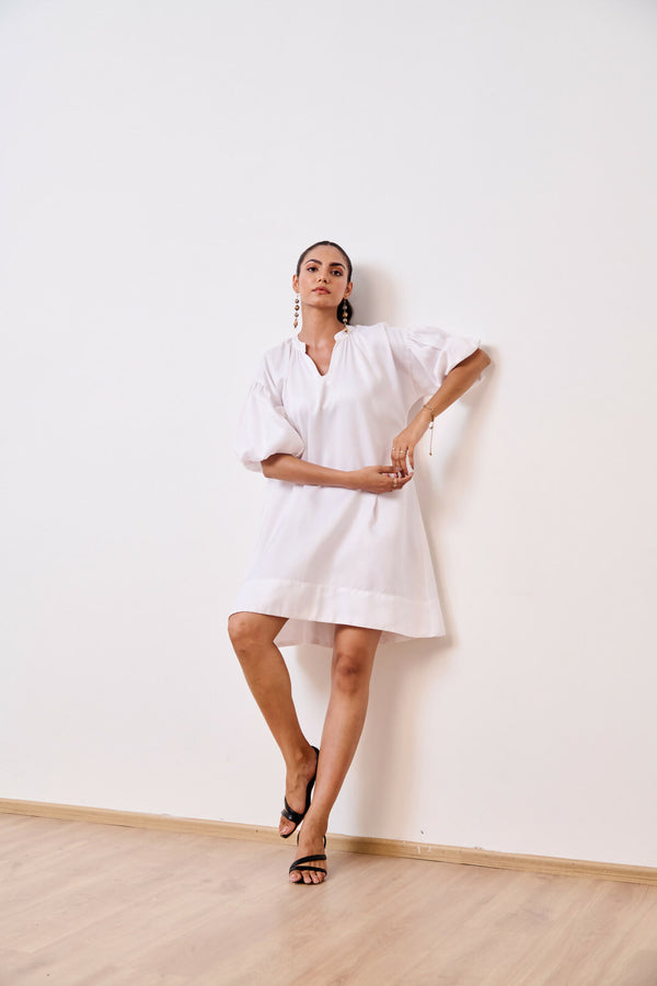 White Short Party Dress