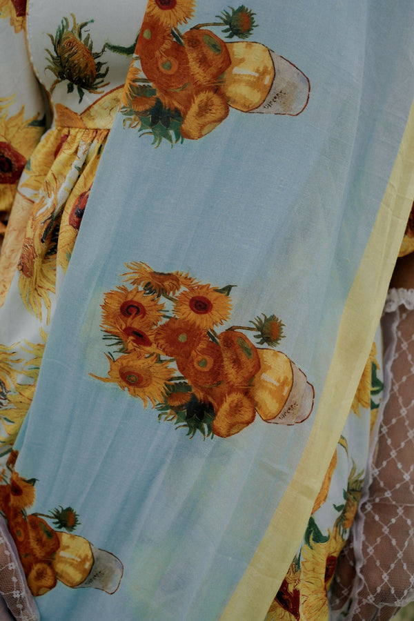 Sunflowers Saree