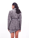 CORDED WHISPER TRENCH