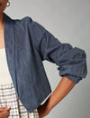 Indigo Arani jacket