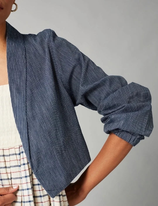 Indigo Arani jacket