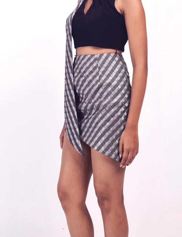 GRAPHITE CALM SKIRT