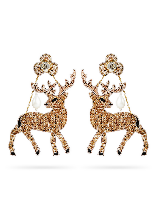 Deer earrings