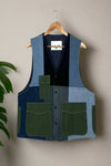 Un Denim - Upcycled Denim Gilet Jacket | G155