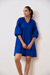 Blue Short Party Dress
