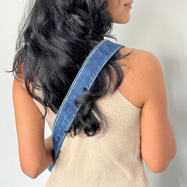 Un Denim - Crossbody Sling Bag with Bottle Holder