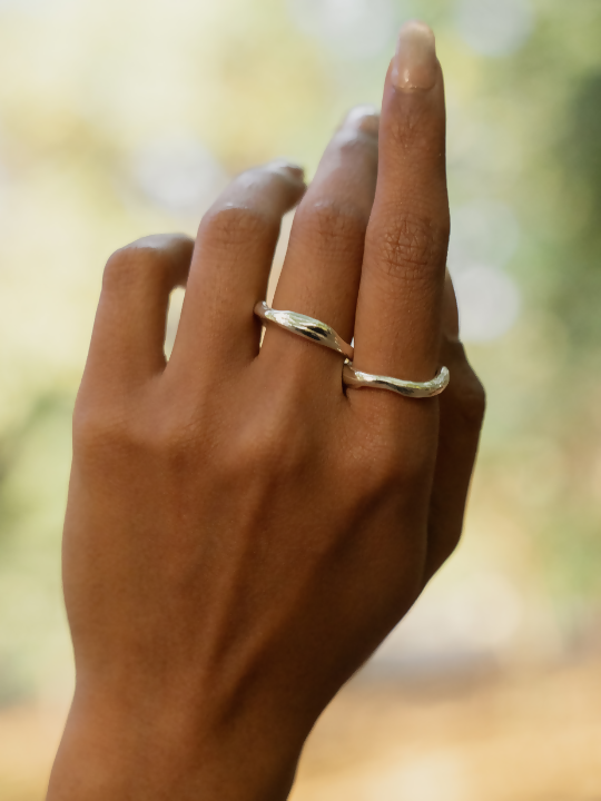 flo-ring - silver