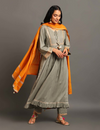 Grey Haseena Kurta Set