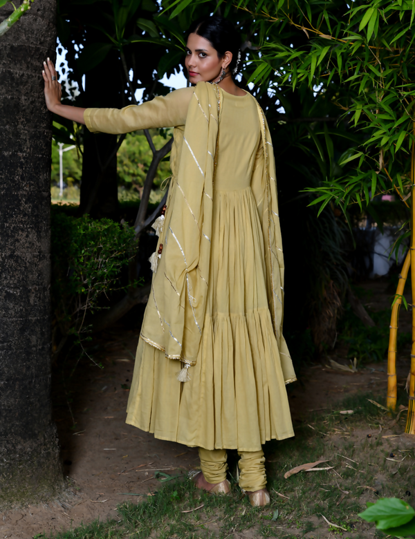 Chandan Angarkha Suit