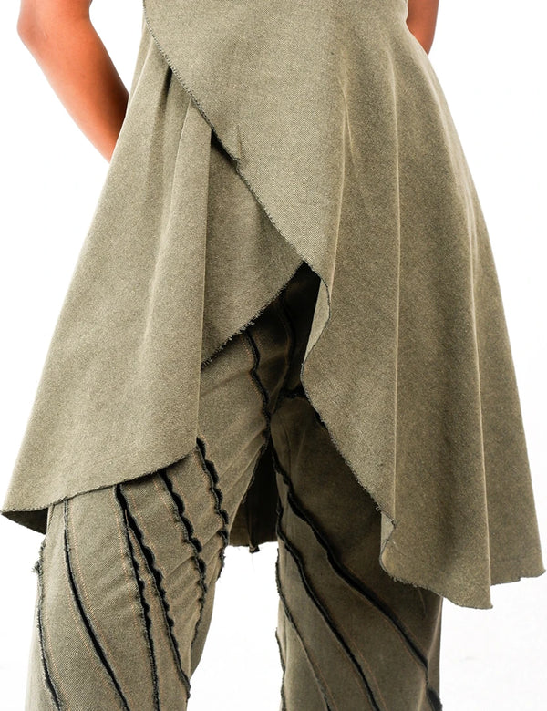 SAGE DRIFT CORSET TOP