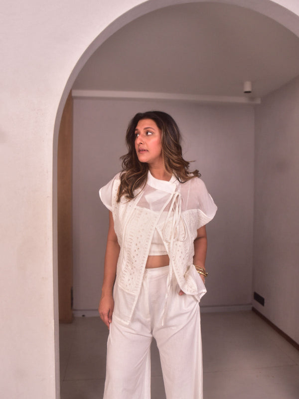 White Linen Pants