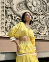 Princess Blouson Lehenga Set