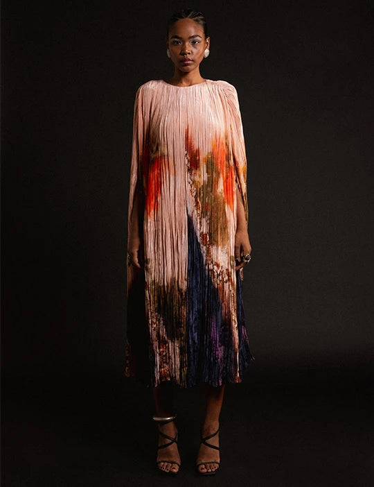 Multicolour Bloom Kaftan
