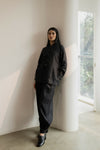 Ebony Black Short Kurta