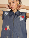 Denim Short Dress