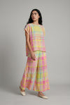 POST CARD SET SORBET WEAVE