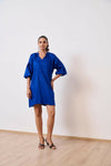 Blue Short Party Dress
