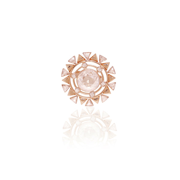 Blooming Daisy Ring- Rose Gold