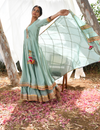 Mint Atrangi Anarkali Set