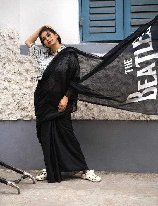 The Beatles Saree