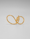 Infinity Swirl Ring - Gold