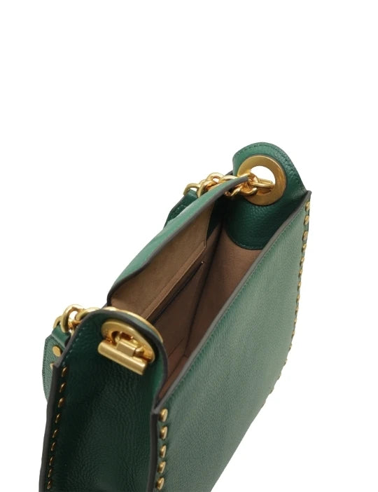 JENA X GREEN Studded Shoulder Bag