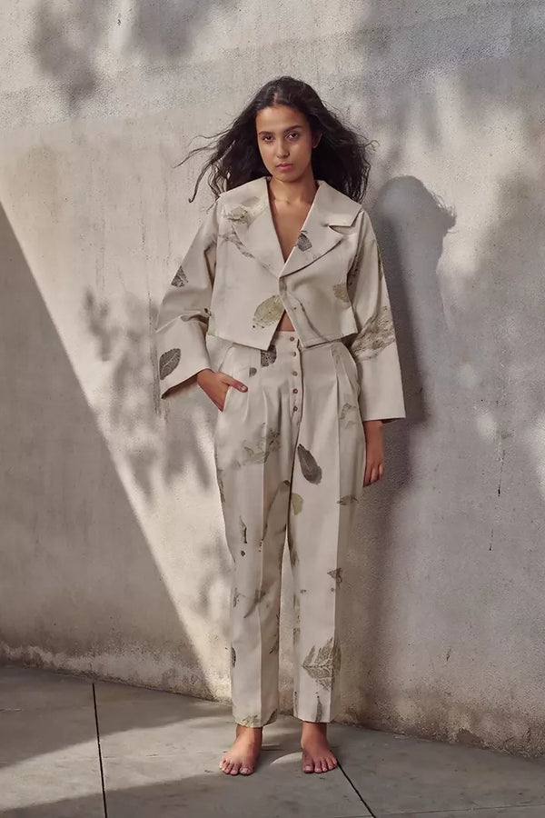 Live Leafy Khadi Jacket