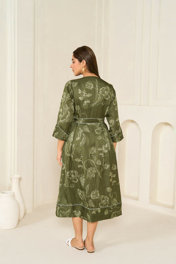 Liberty Wrap Dress