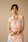 Peach Short Dress