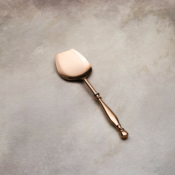 Rose Gold Serving Spoons Set